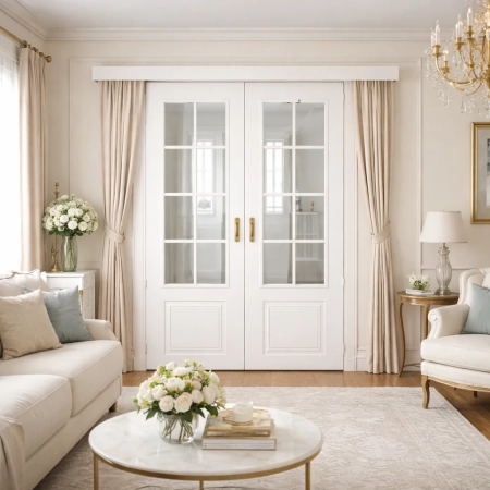 ΔΙΠΛΗ ΣΥΡΟΜΕΝΗ ΠΟΡΤΑ